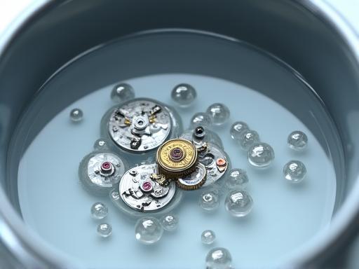 Ultraschallreinigung Uhrenteile